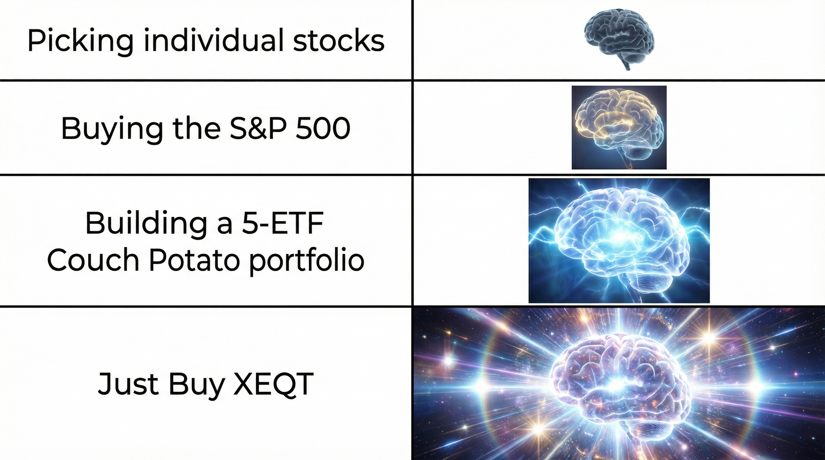 Just Buy XEQT: Does This Simple Strategy Actually Work?