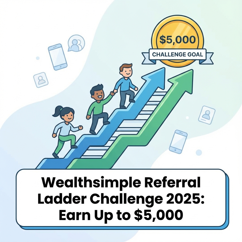 Wealthsimple Referral Ladder Challenge 2025: Earn Up to $5,000