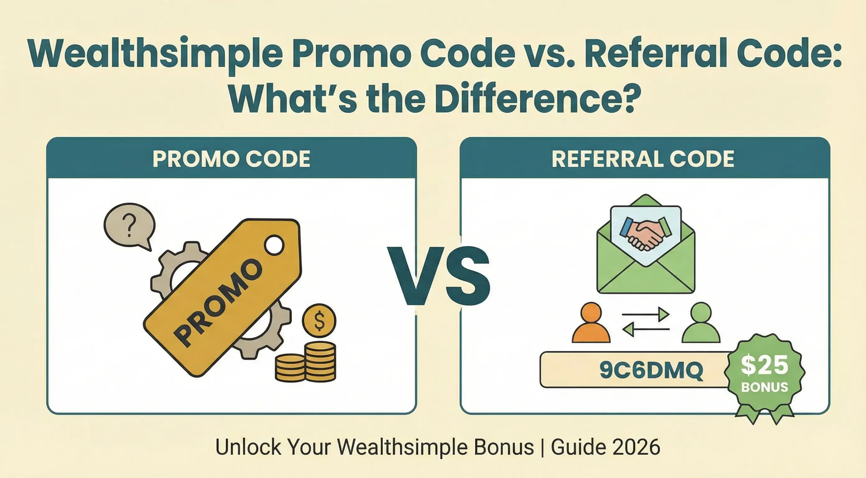 Wealthsimple Promo Code vs Referral Code (2026): Which Is Better?